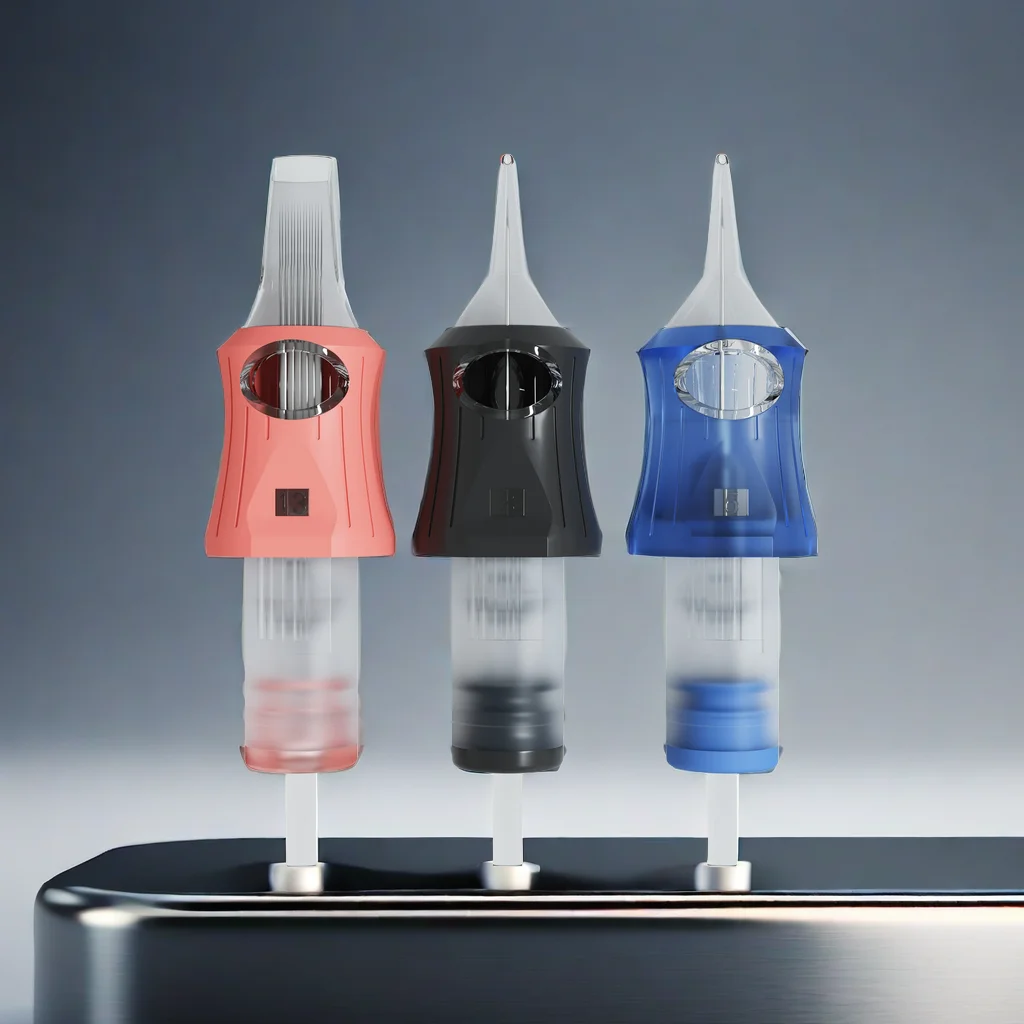 2024 Premium Disposable Cartridge Tattoo 100% E.O.Gas Sterilized Tattoo Cartridge Needle Permanent Makeup Tattoo Needles/