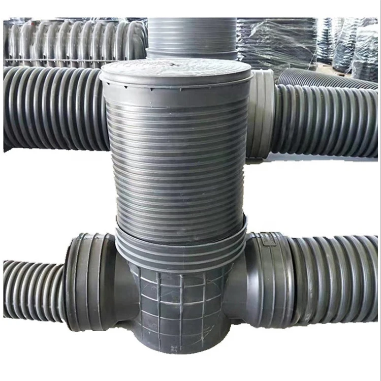 HDPE Plastic Precast Well Inspection Chamber For Municipal And Residential Areas