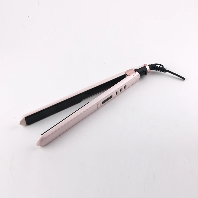 Amazon online shopping hairstyle equipment of PTC heating element private label hair straightener flat iron