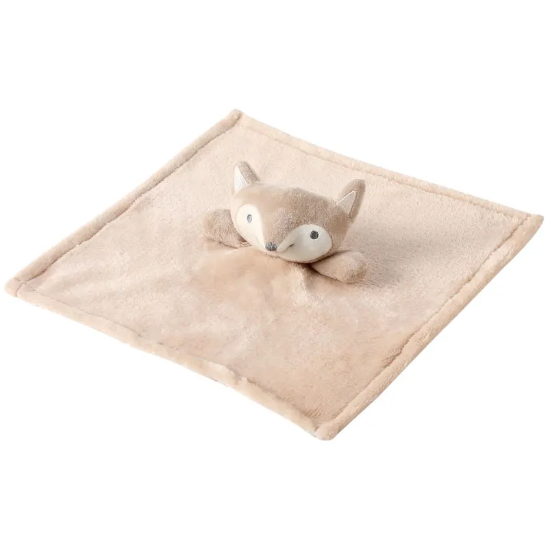AUGLEKA Wholesale stuffed & plush toy animal baby comforter gift Parent-Child Interaction Infant Fabric baby comforter