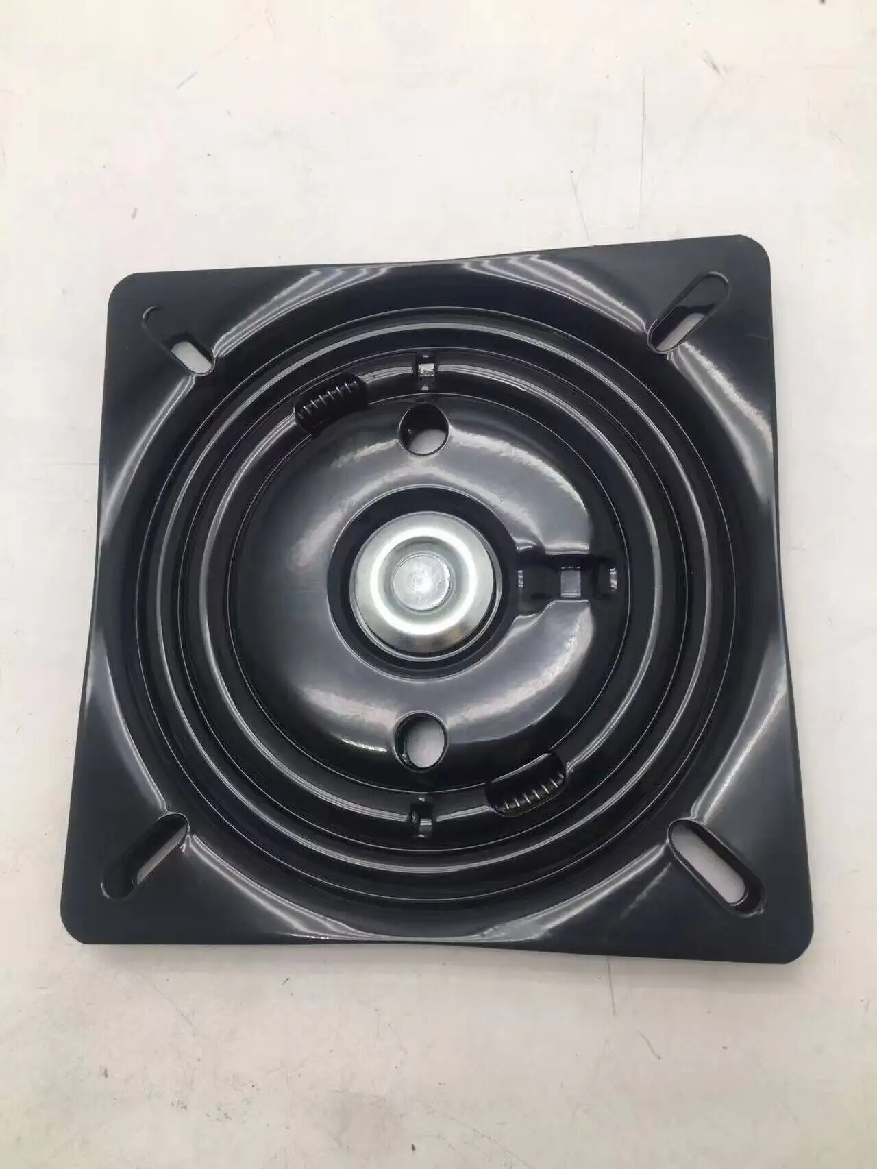10 Inch Auto Return 180 Degree Swivel Chair Base Kit Swivel Plate Bearing Turntable