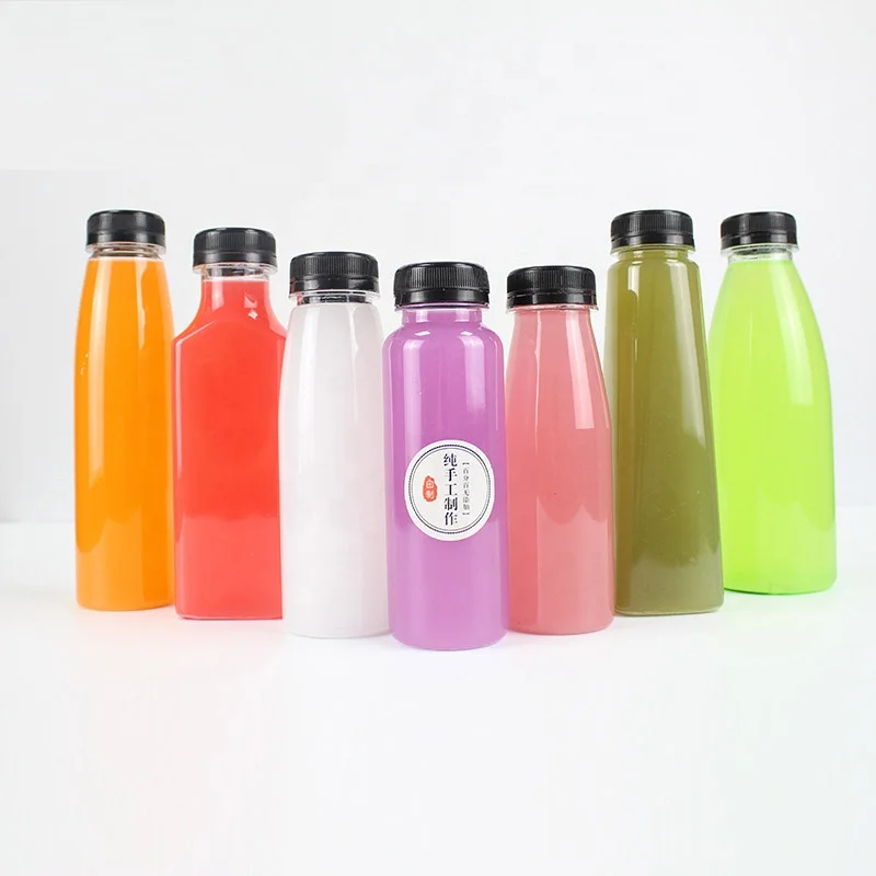 Hot selling  travel  cool drink bebida disposable customizable fruit 150ml 250ml 300ml juice bottle juicy bottles beverages