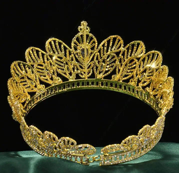 rhinestone round crown