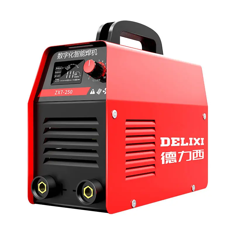 DELIXI дуговые сварочные аппараты ZX7-315DD (MMA-315DD) одиночная панель 8 конденсаторов многоплатные кнопки MMA мини сварочный