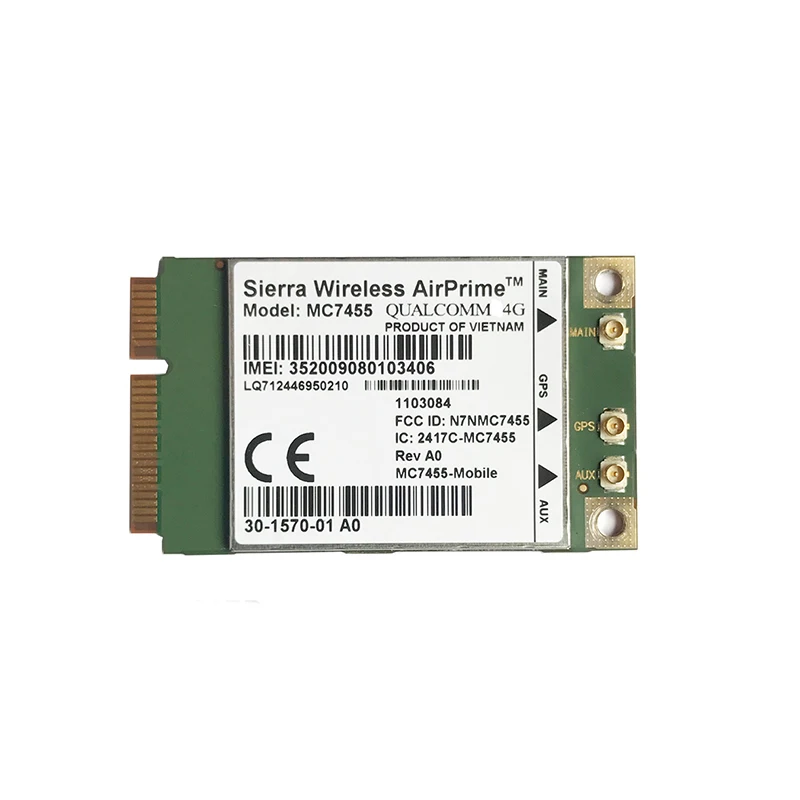 Sierra Wireless MC7455 FDD/TDD LTE 4G CAT6+ GNSS For Dell Latitude E7240/ZBT WG3526 Router NO USED