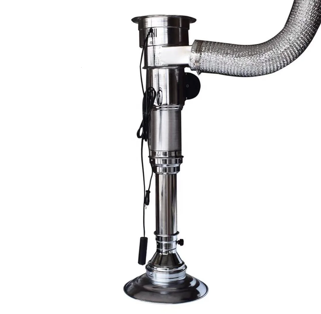 Лидер продаж 2020, местный поставщик, внутреннее корейское ресторанное оборудование, выхлопная дымовая труба для барбекю