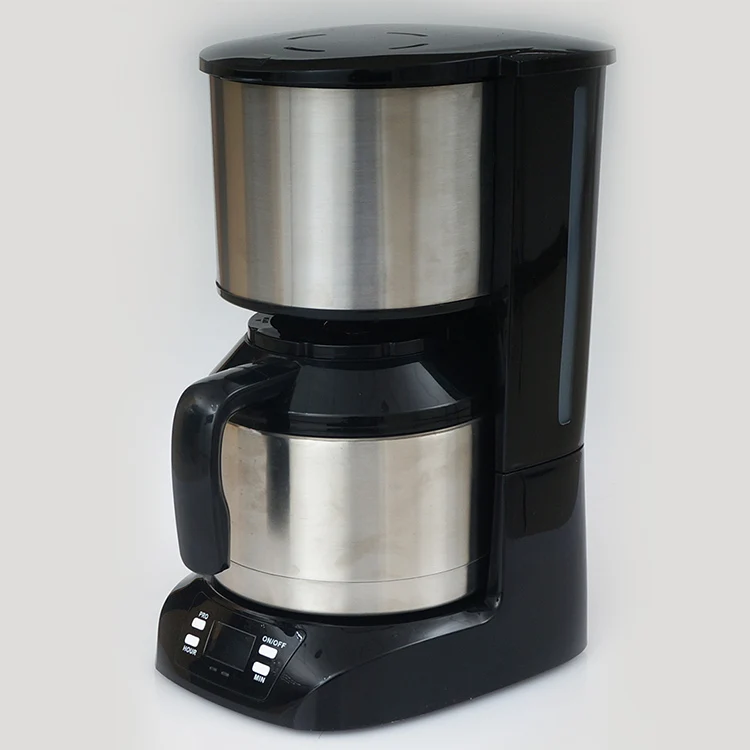 227336 900W 1.5L 12 cups automatic filter drip coffee machine cafe style coffee brew drip machine with display