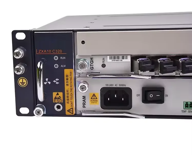 Gpon olt ZXA10 C320 Optic Network Equipment Fiber To The Home 1G 10G SMXA SMXA/3 AC Power C320 GPON Optic Line Terminal