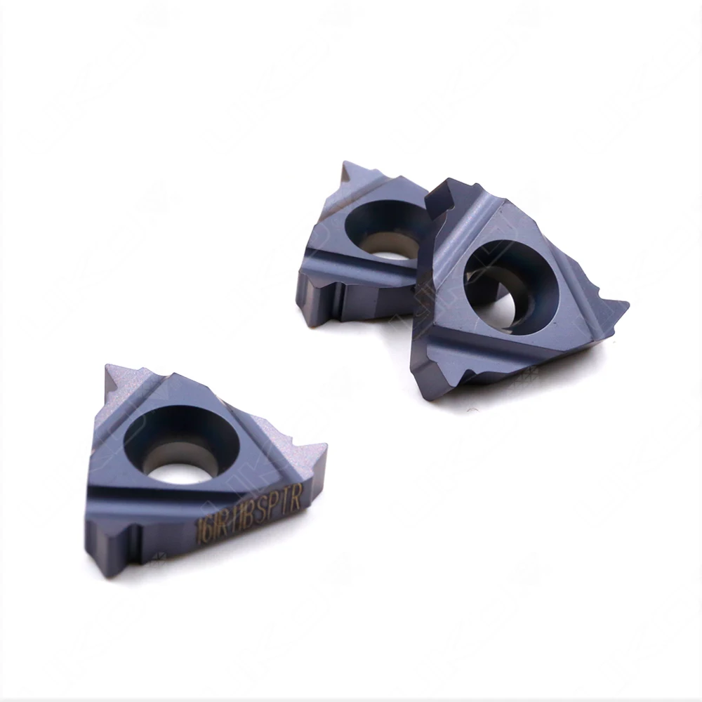 
CVD Coating 22ER 22IR 27ER 27IR Tungsten Carbide Press Insert for Steel Hole Threading 