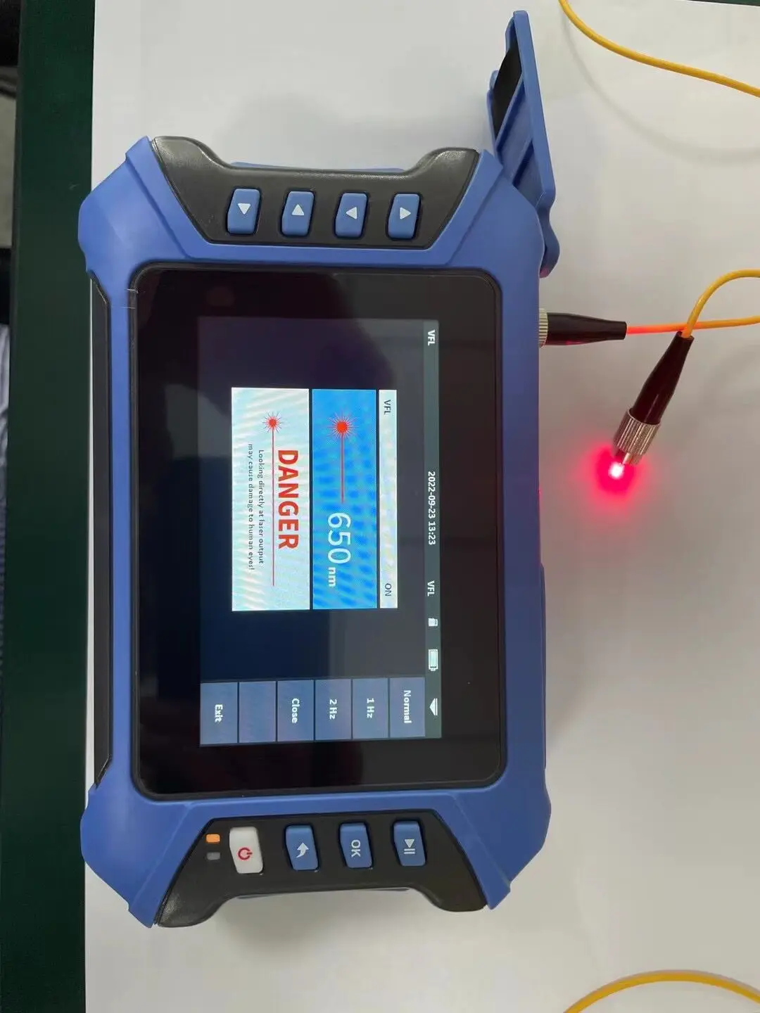 FTTX JW3302H Mini PRO OTDR Optical Time Domain Reflectometer12 IN 1 MultiFunction Fiber Breakpoint Tester 3.5inch LCD Screen