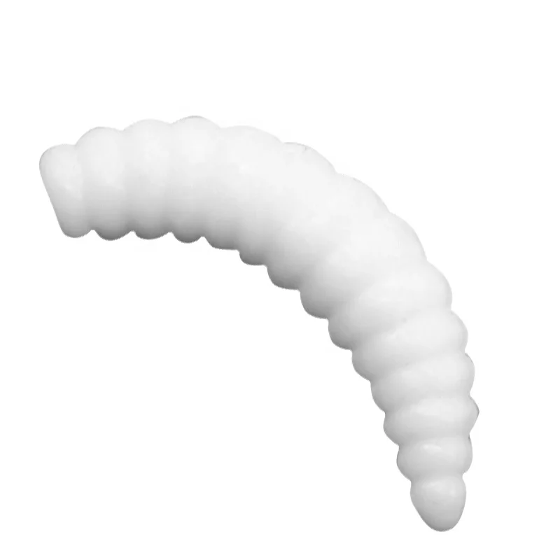 Bread wormcsoft fishing lbait degradable material PVC multiple color fishing lures high quality  bait combo fast shipping