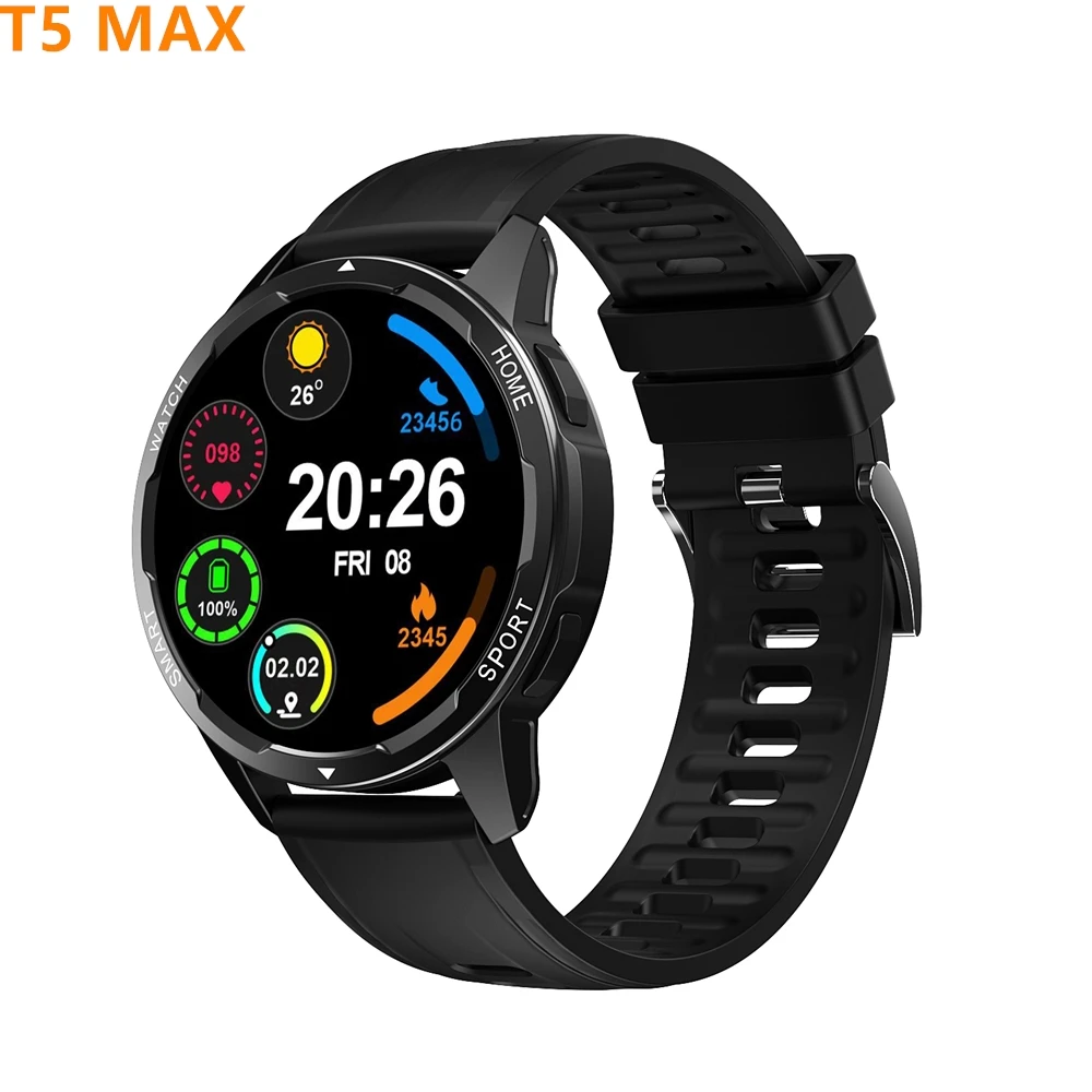 News Active T5MAX  Smart watch dafit Fitness Tracker Heart Rate Monitor T5 MAX IP67 waterproof  watch for Men Wome Smartwatch
