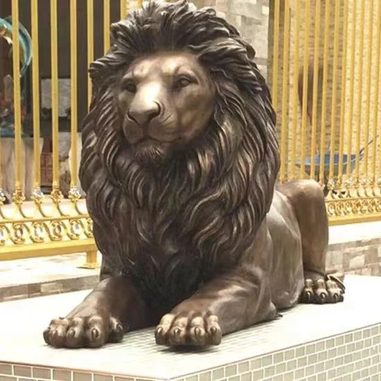 Outdoor Customized Garden Metal Animals Sculpture Life Size Animal Sculpture  Outdoor Bronze Statue Sculpture For Decoration