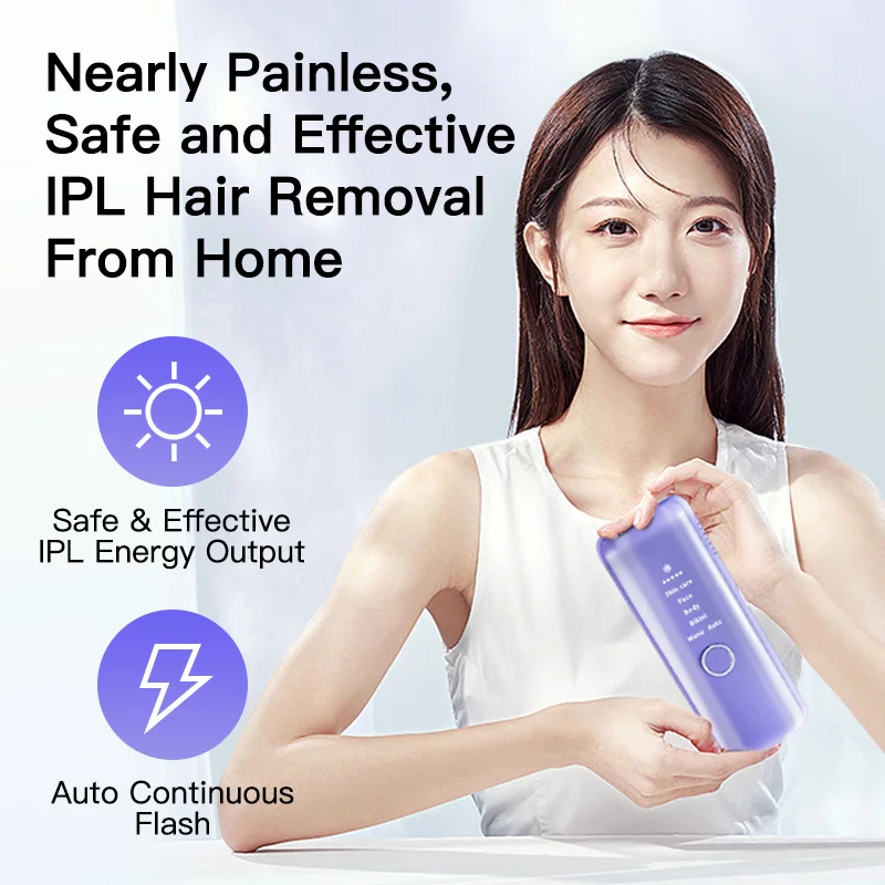 Best Seller Home Use Ice Cooling Remover Ipl Portable Handle Epilator Woman Laser Light Hair Removal Device Machine