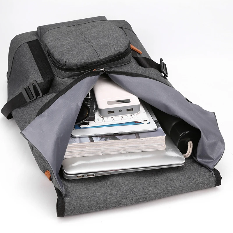 Travel Laptop Backpack, Business Anti Theft Slim Durable Laptops Backpack with USB Charging Port Fits 15.6 Inch Notebook
