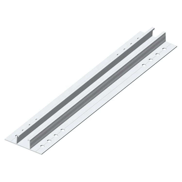 ECONOMIC SOLUTION solar bracket mounting  mini rail solar solar panels roof mini rails  for Trapezoidal  metal roofs