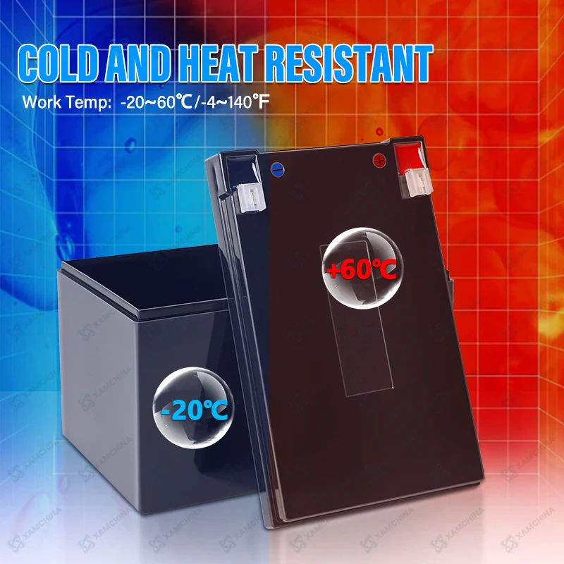 12V 24V DIY Kit Battery Box Li Ion Lifepo4 Lithium Battery Diy Solar Cells Waterproof Plastic Empty Case for grass cutting machi