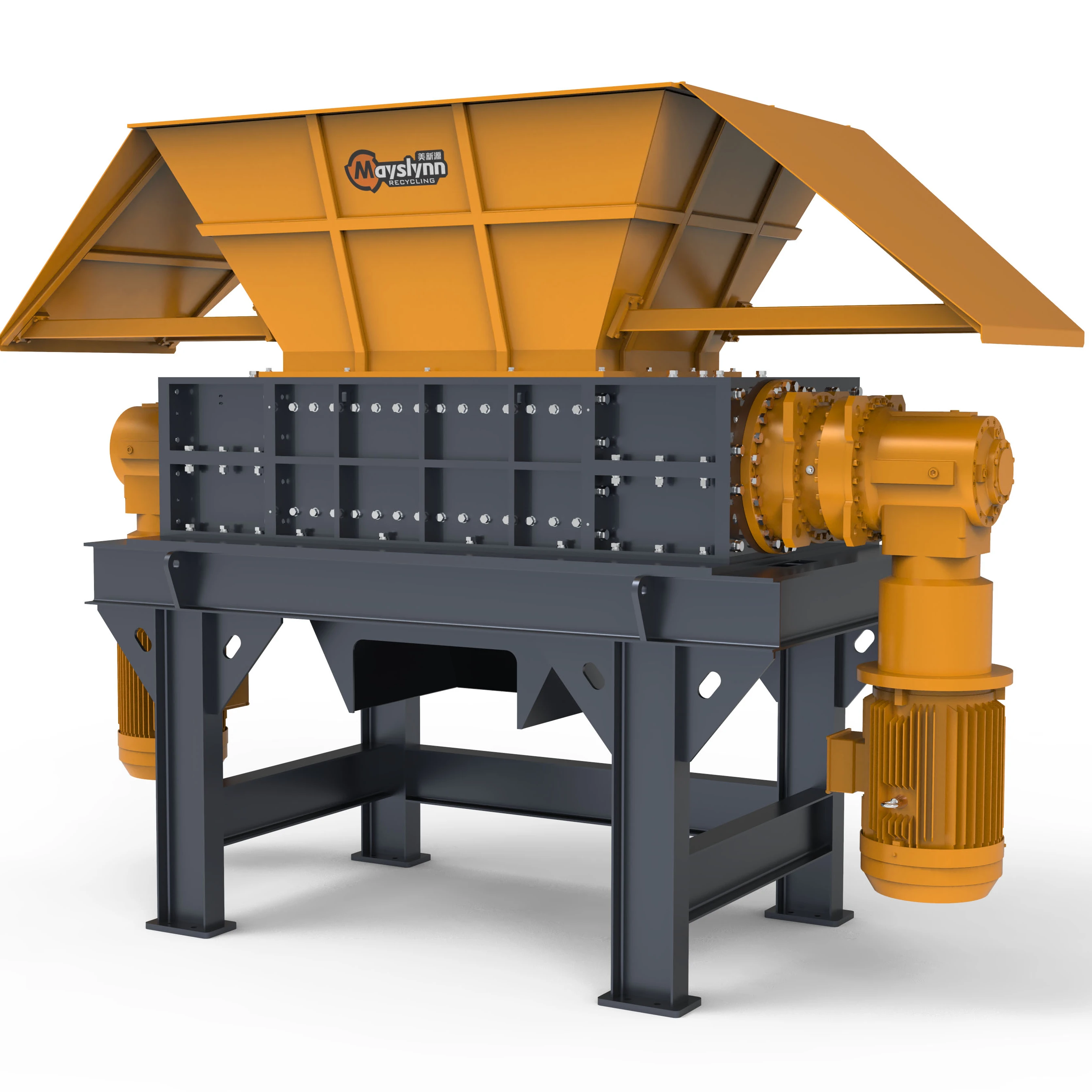 Industrial Small Paper Plastic Shredder/Glass Garbage Shreddng Machine/Waste Beer Bottle Crushing Recycling Equipment