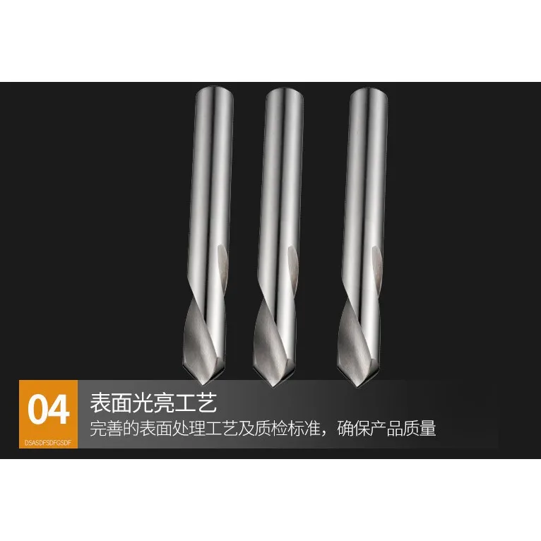 HSS 90 Degree NC Spot Drill Stub Starting Location Center Bit Prepare Guide Pilot Hole Chamfer Machine