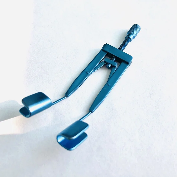 China cheap stainless steel/titanium adjustable eye speculum For Ophthalmic surgical instrument