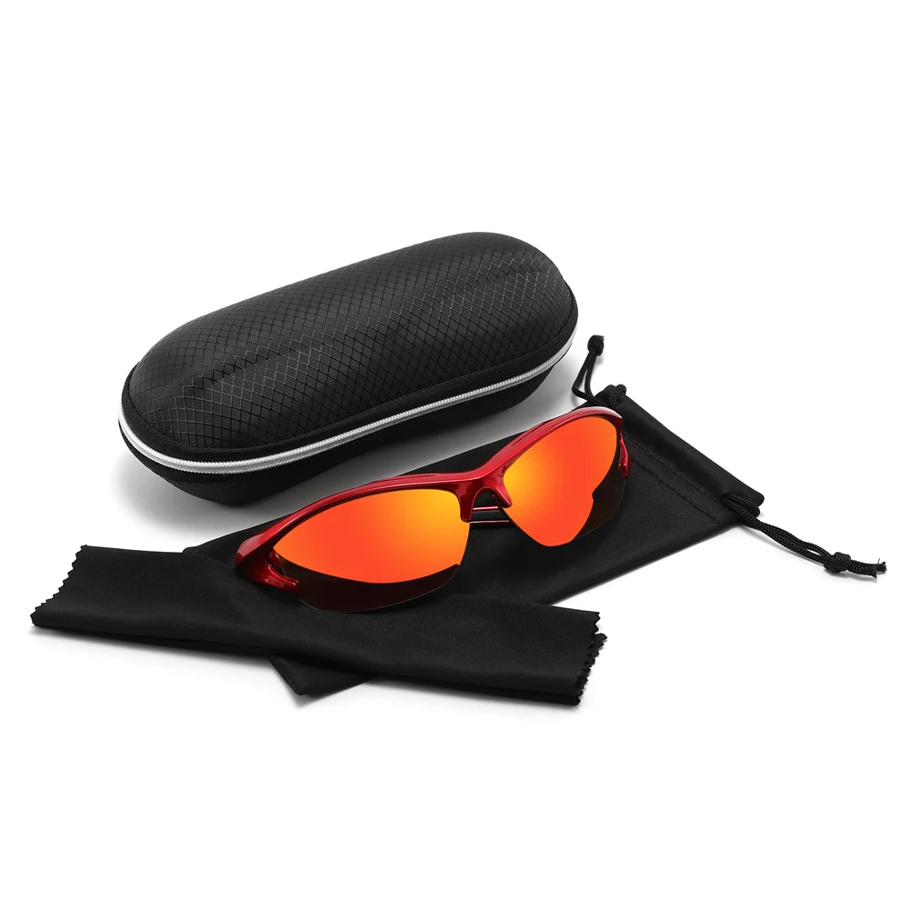 2023 Cost-effective Outdoor Bicycle Cycling Sun Glasses Custom Driving Running UV400 Windproof PC Sport Sunglasses