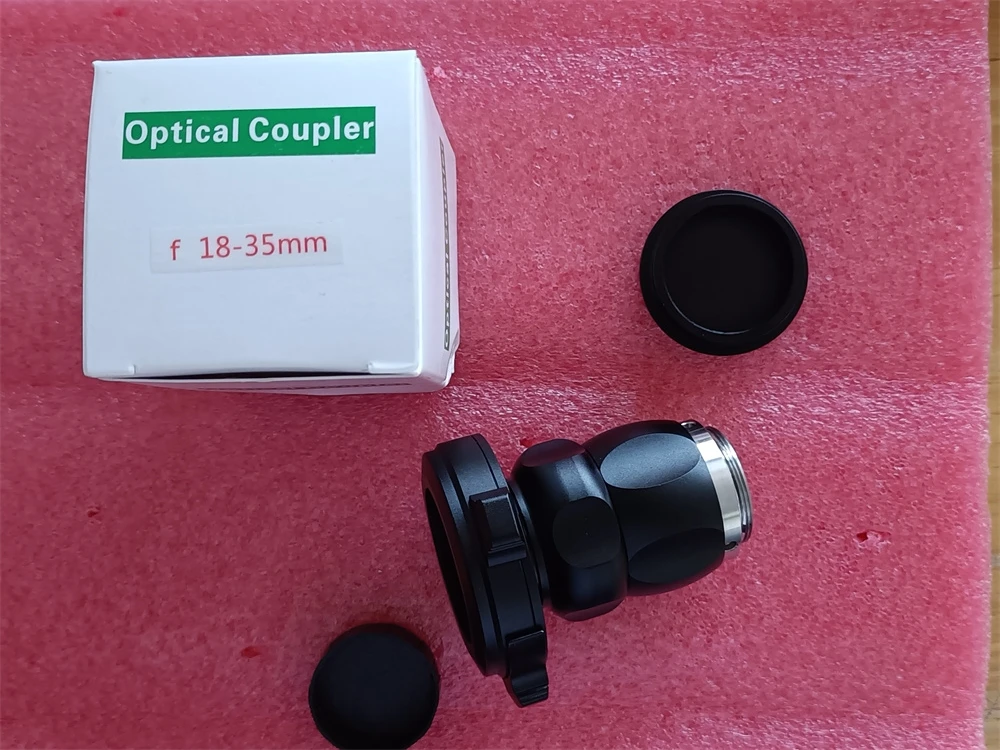 2K HD IPX7 Waterproof Medical C-mount F20mm Optical Coupler Endoscope Adapter