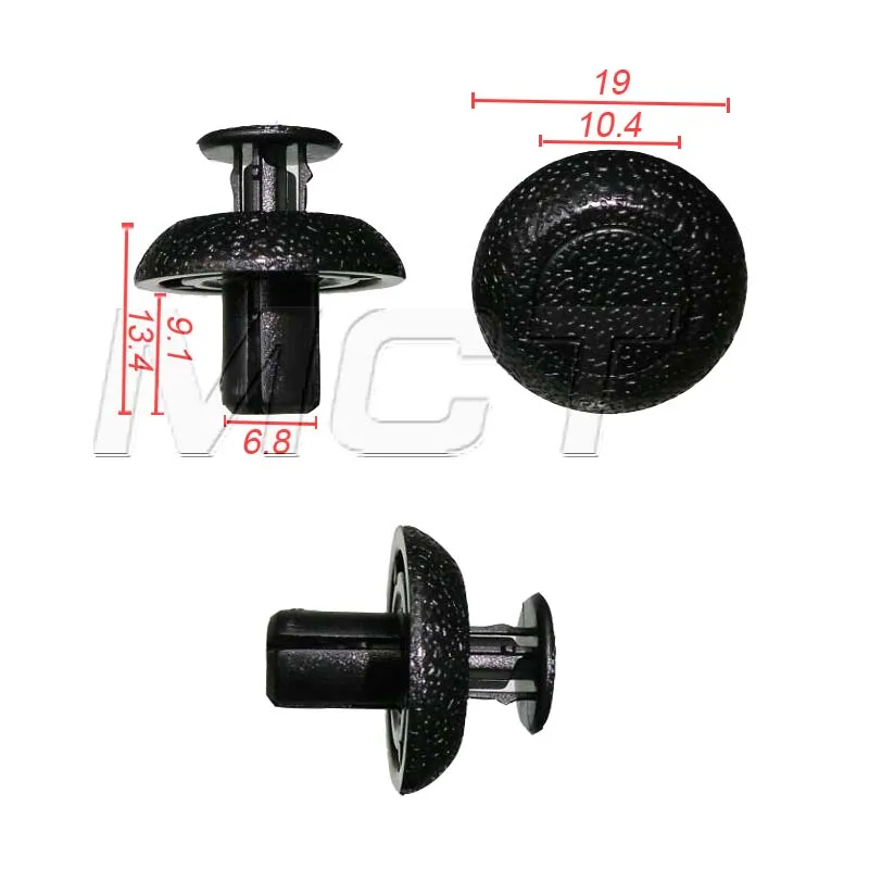 9046707217 High Quality Auto Car Plastic Fastener Front Fender Bumper Cover Clip Kit 53879-58010 Fit For Toyota Lexus