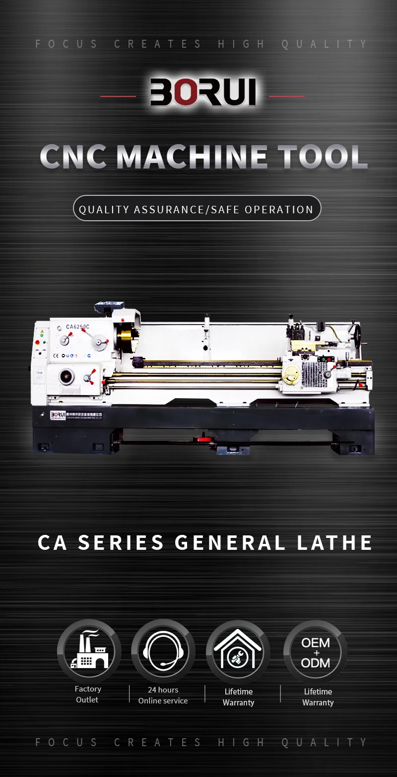 
CA6166 CA6266 Horizontal gap bed type germany lathe machine price lathe-machin 