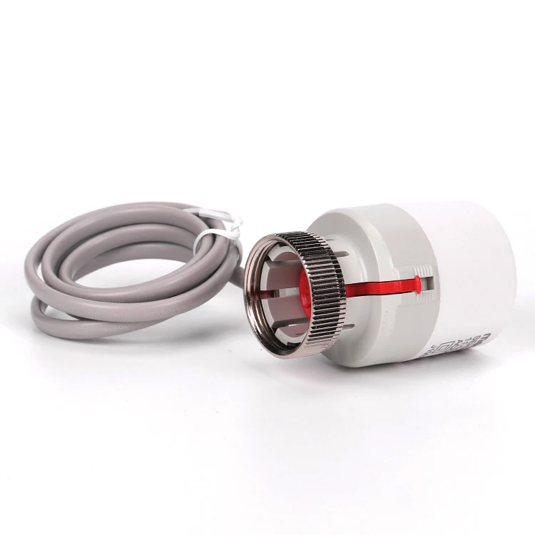 HVAC Applications Underfloor Heating Thermal Actuator Precision Temperature Control
