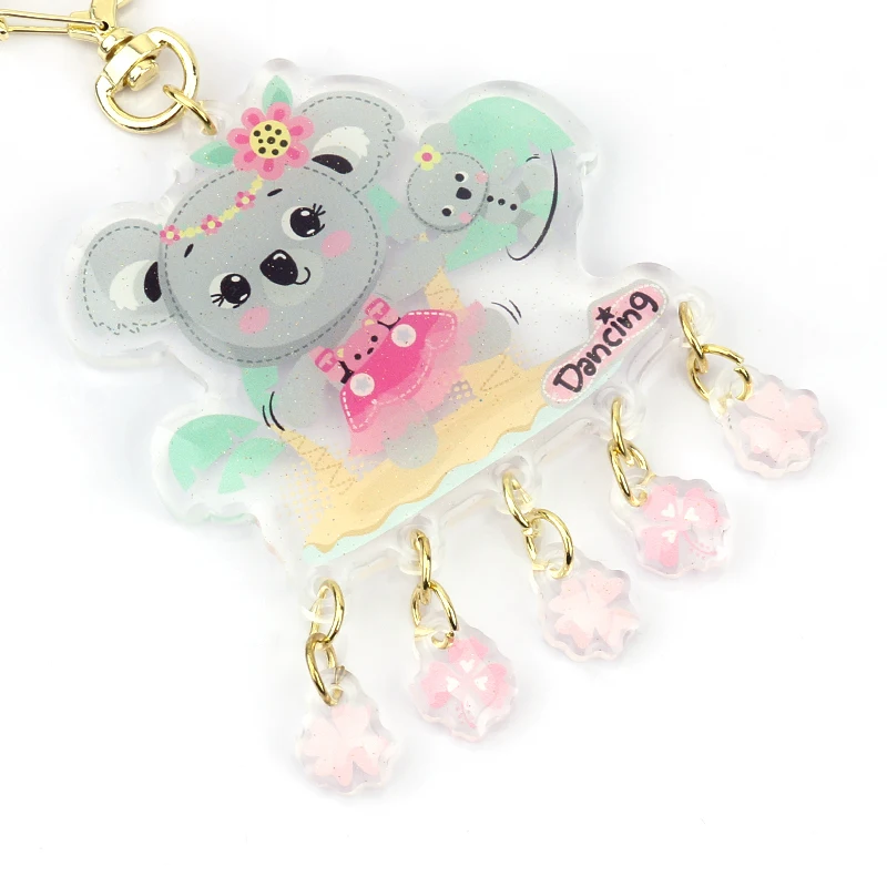 Vograce Custom Transparent Personalized No Moq Animation Plastic Acrylic Pendant