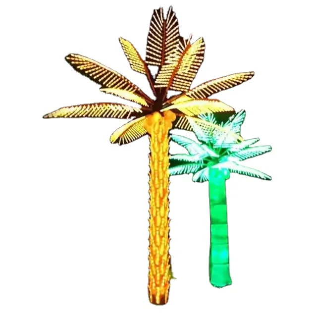 Outdoor Landscape Led Tree Light  Leaves Lighted Tree For Garden Yard Christmas Decoration