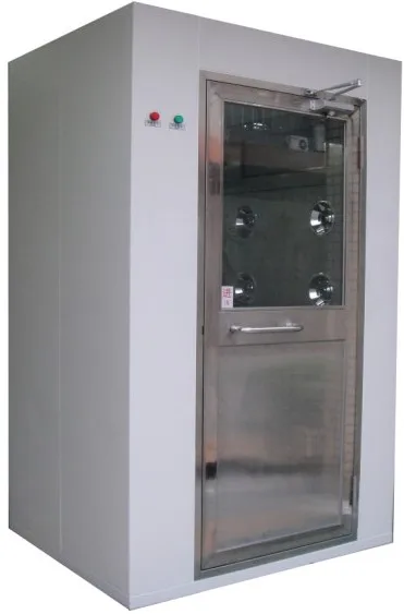 Dust-free workshop modular clean room stainless steel goods air shower equipment for clean with shoe cleaner washing machine