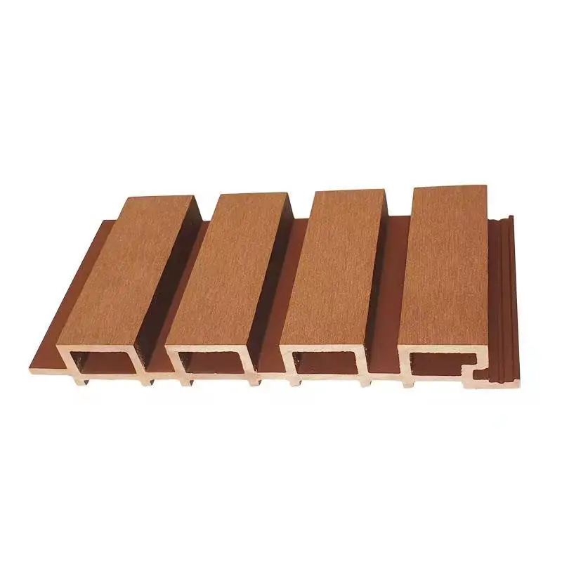 China top supplier hot-selling wpc wall panel K218-28A wood facade using outdoor   decoration good quality cheap price