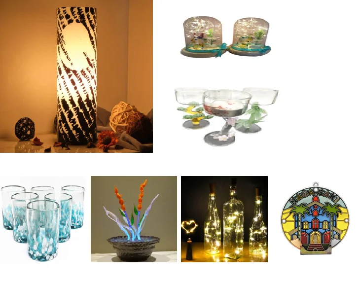 glass animal figurines