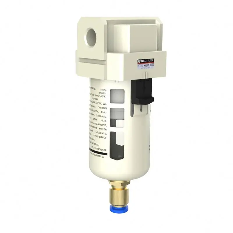 XMC high filter precision air filter HAF3000-03 G3/8' pneumatic tools compressed air systems water and oil separator