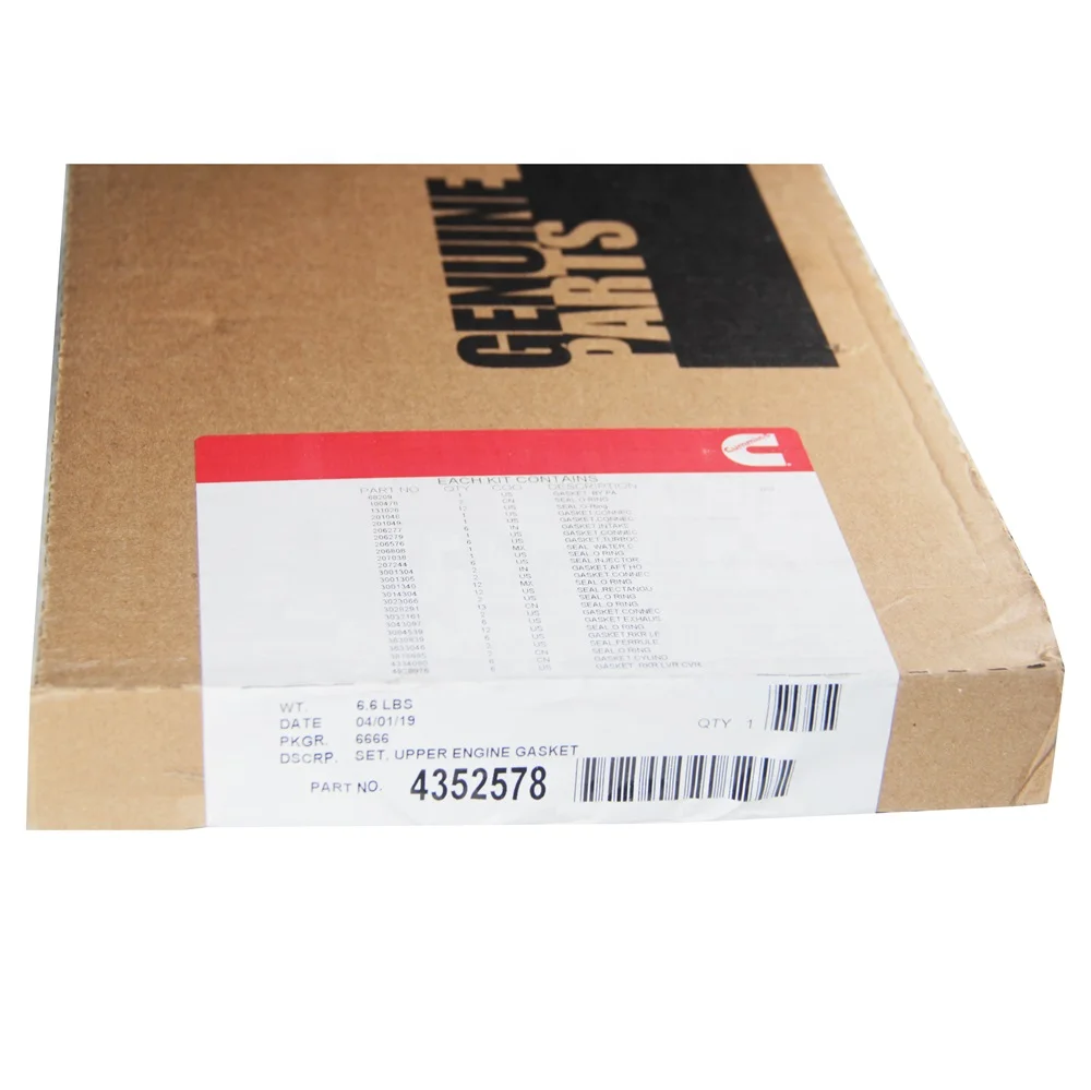 Overhaul Gasket QSM11 Upper Engine Gasket 4089478 for Cummins