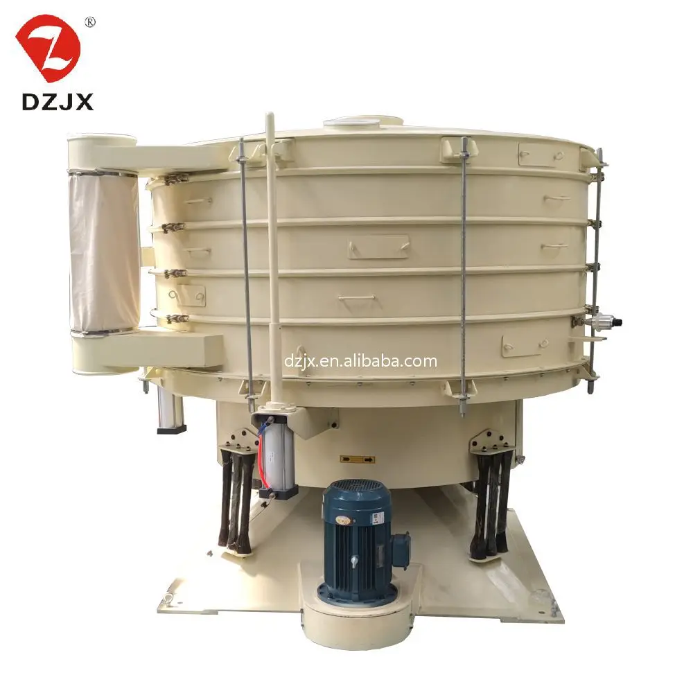 DZYS Food Grade Mining Swing Sieve Mesh Washing Powder Sieving Machine Flour Multi-Stage Round Tumbler Screen Sieve Separator