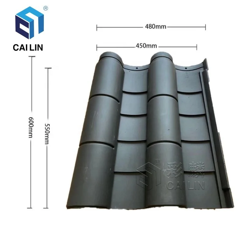 Polymeric Roof for Chemical Acid Storage Warehouse Japan Old House Antique Japanese Style Roof Tiles