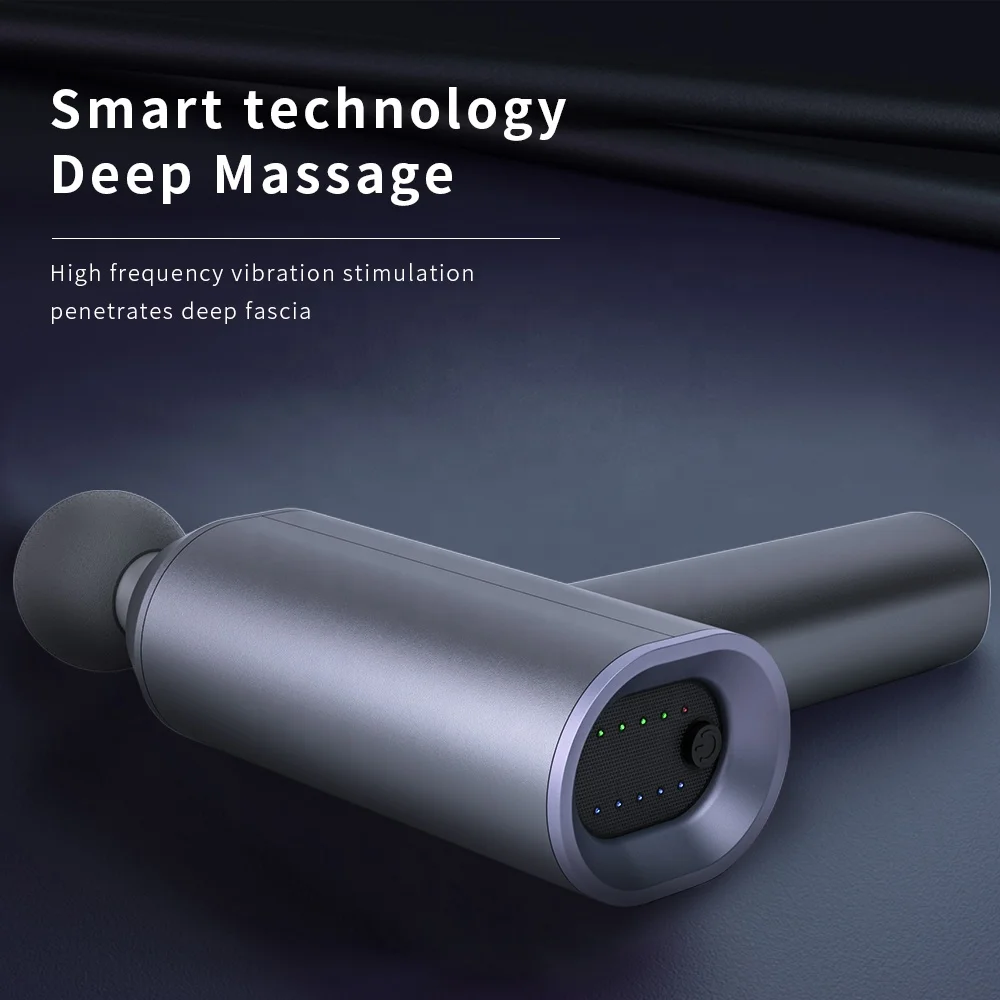 JINKE 2023 fashionable design cordless handheld deep muscle tissue sports vibration mini massage gun for ladies