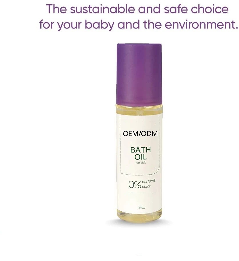 OEM/ODM Baby Bath Oil Skin Care Organic Moisturizing Massage