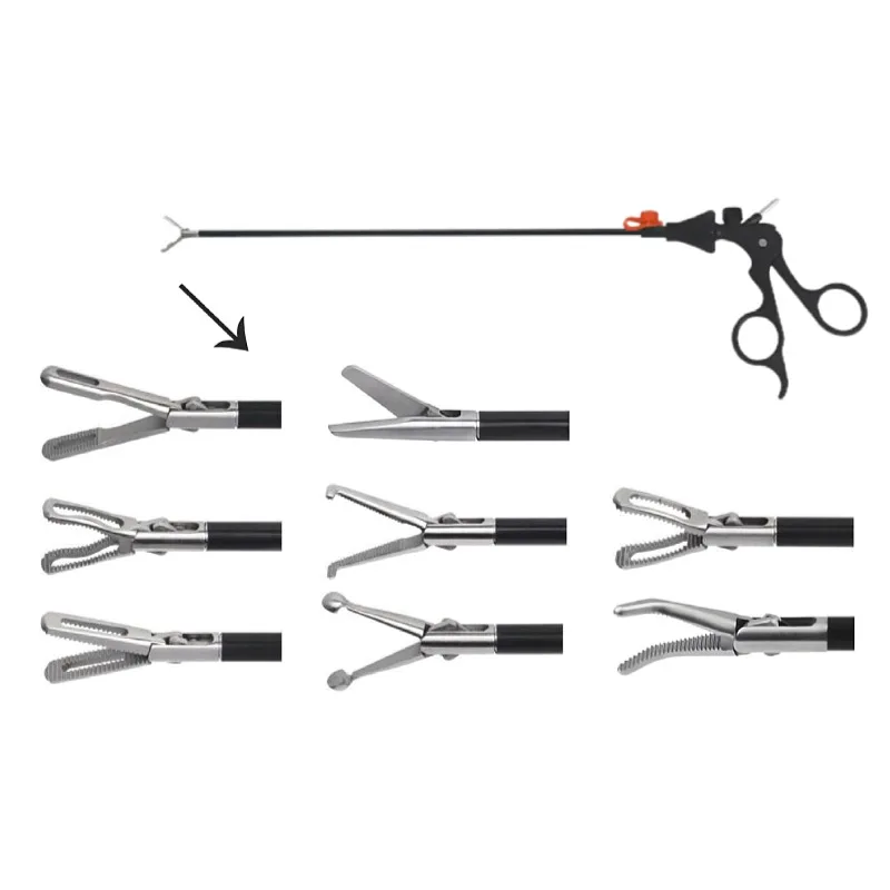 Laparoscopic Instruments 10mmForceps Medical Price Flexible Biopsy Forceps With Insulated Handle Laparoscopic Instrument Surgery