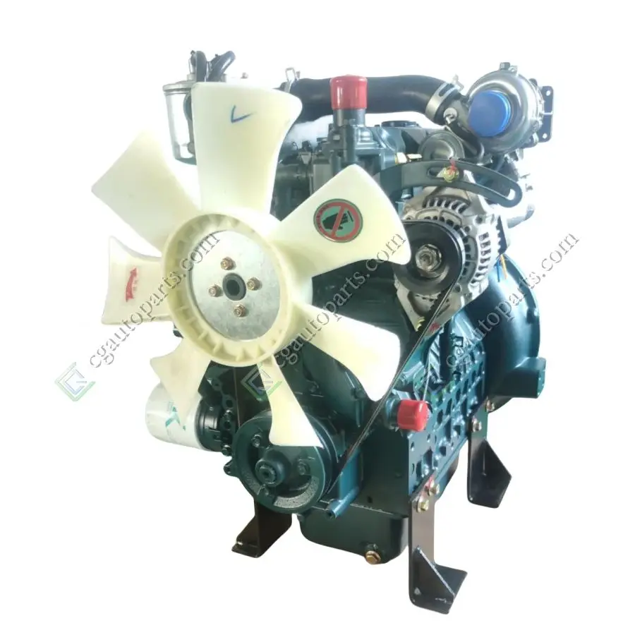 Newpars Excavator Parts Diesel Engine V2403 V2403T V3600 V3600T Engine Assy For Kubota V2403 Engine
