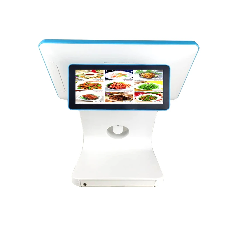 Elegant appearance supermarket pos android cashier machine for restaurant retail industry pos device