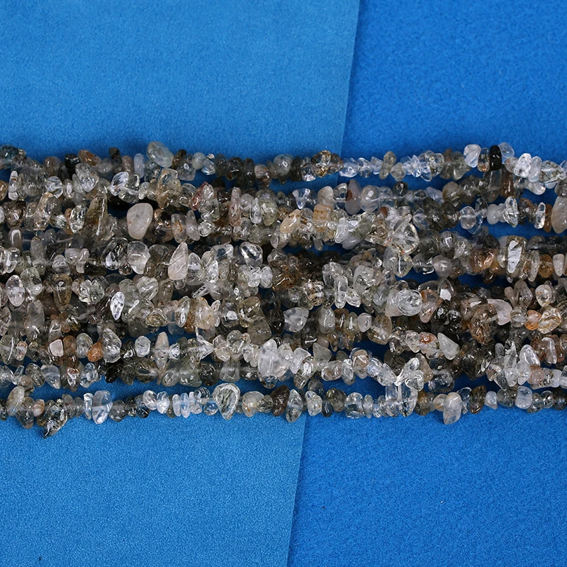 Natural Stone Beads jade beads for jewelry making Irregular Howlite Agate Aventurine Jasper Fluorite Amethyst Citrine Chips