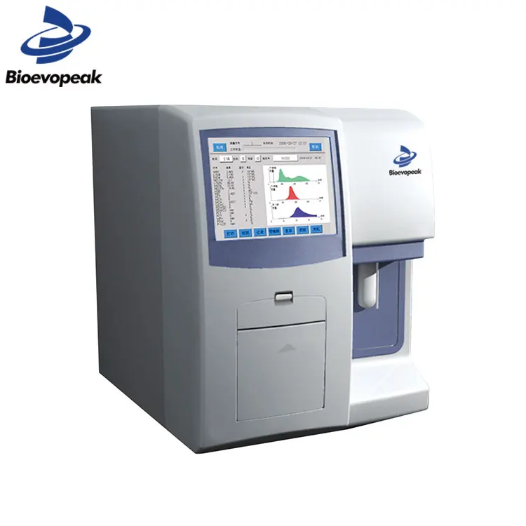 Bioevopeak 3-parts fully Automatic Hematology Analyzer for human blood and 60 tests per hour