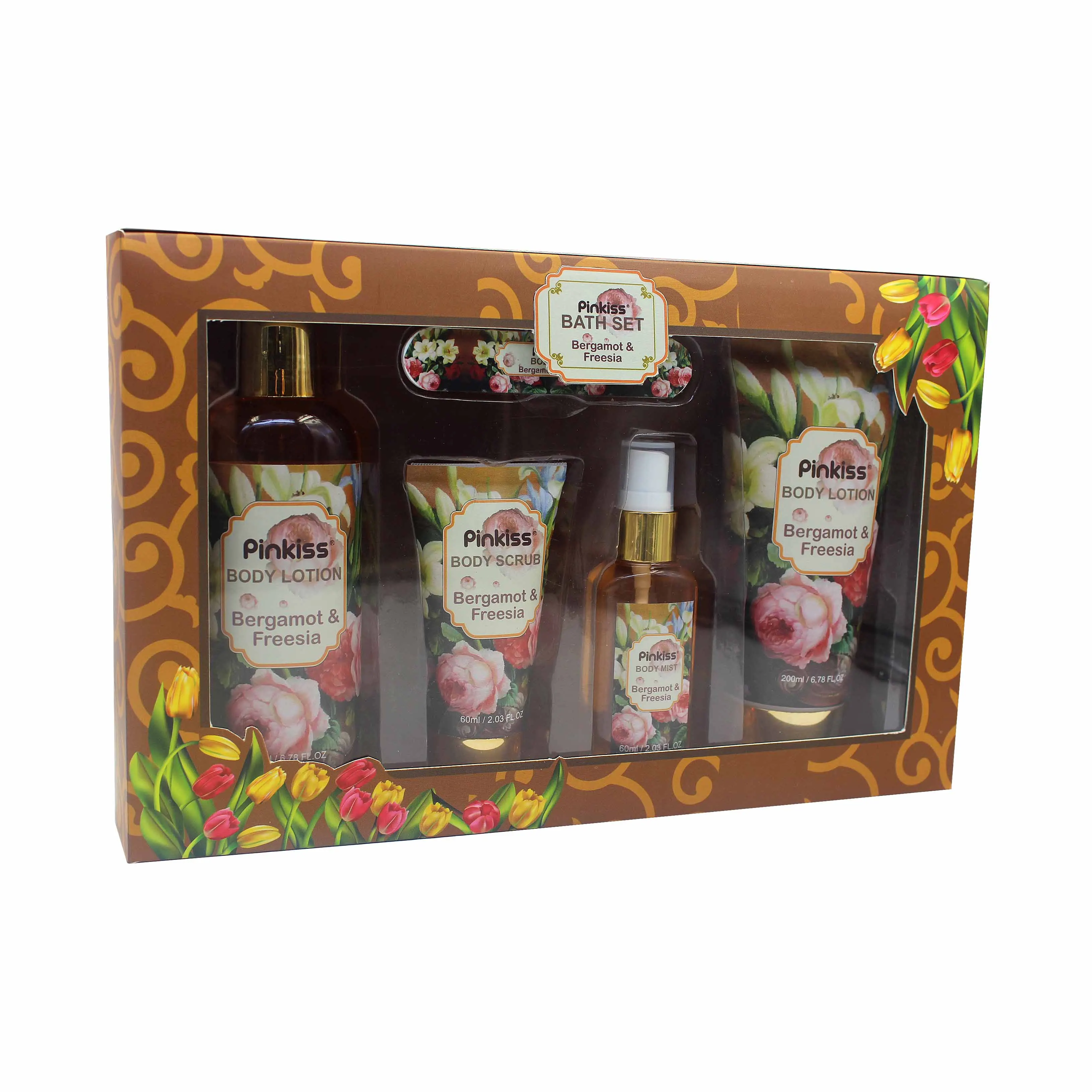 The Hot Selling Mini Shower gel Body Lotion Travel Hotel Home Spa Gift Set Convenient to Carry for men and women boys and girls