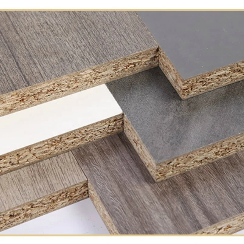 
Hot Sell China 4*8 12mm 15mm 18mm Furniture Grade Melamine Laminated Particle Board/Chipboard 