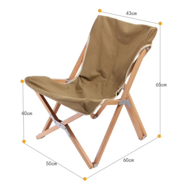 Korea popular indoor sofa chair folding backpack beech chair