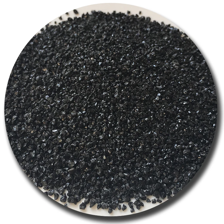 crushed stone black sand for building wall coating