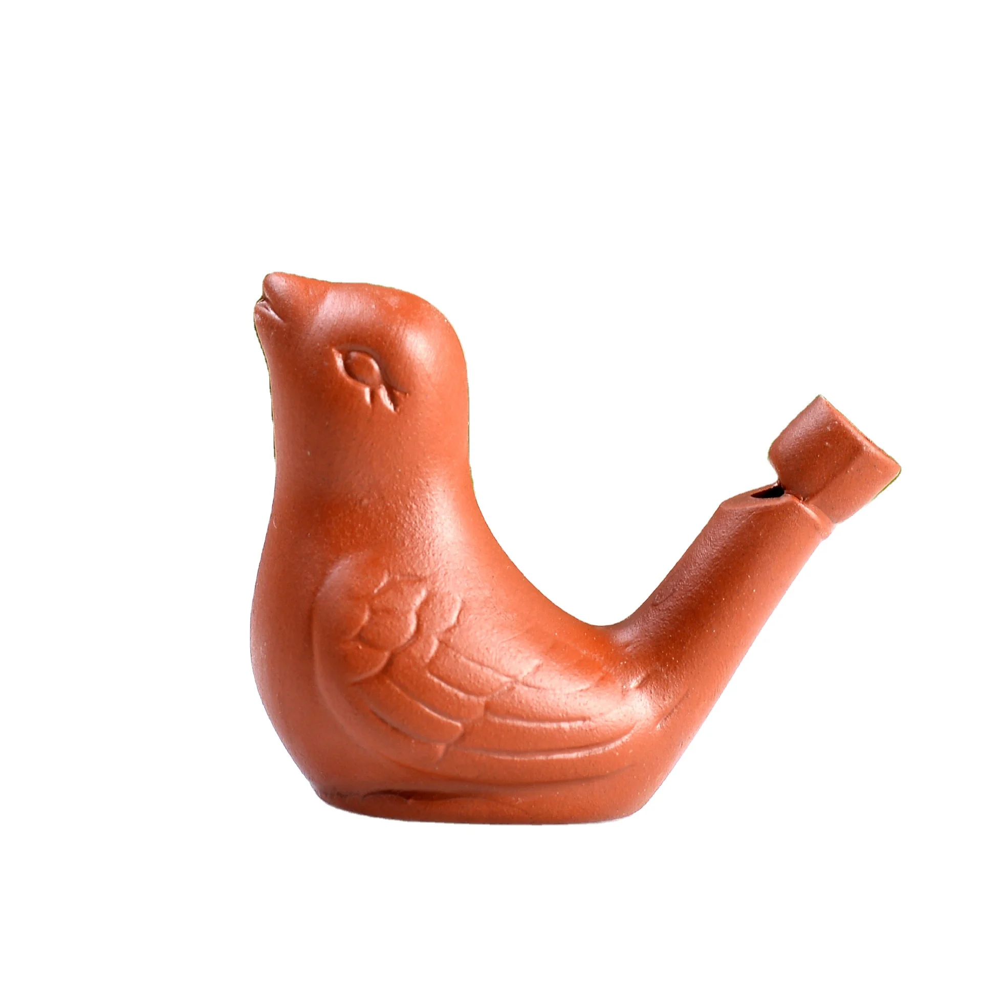 Promotional Clay Bird Whistle Camping Ceramic Music Water Bird Whistle